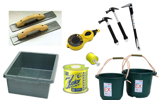 大工・左官道具